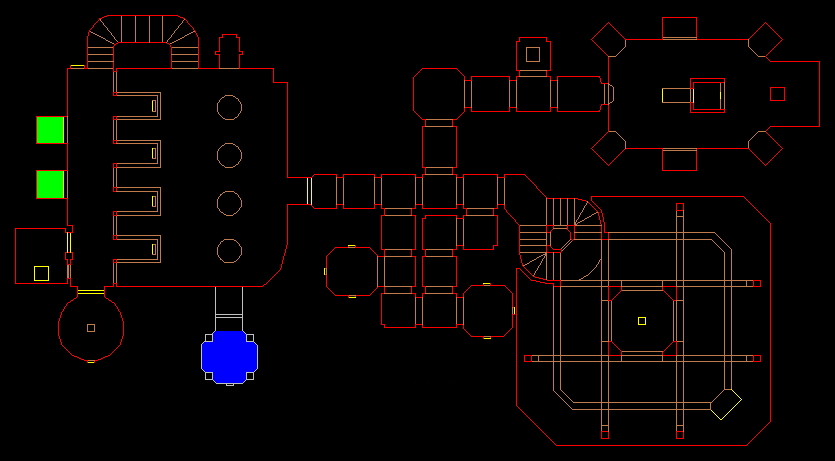 Doom 64 map image (click to rotate)