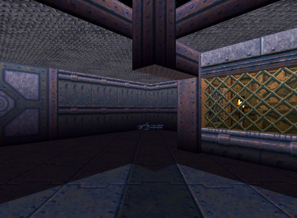 Doom 64 level image: First-person view (FPV)