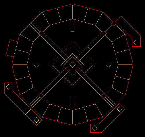 Doom 64 map image (click to rotate)