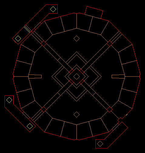 Doom 64 map image (click to rotate)