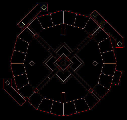 Doom 64 map image (click to rotate)