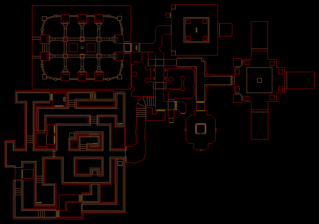 Doom 64 map image (click to rotate)