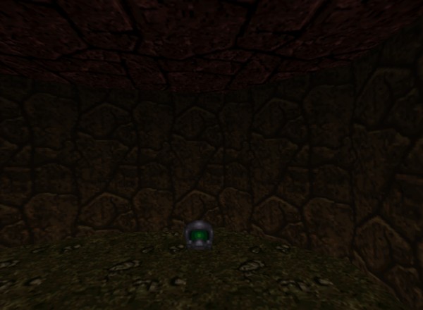 Doom 64 level image: First-person view (FPV)