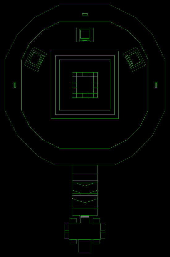 Doom 64 map image (click to rotate)