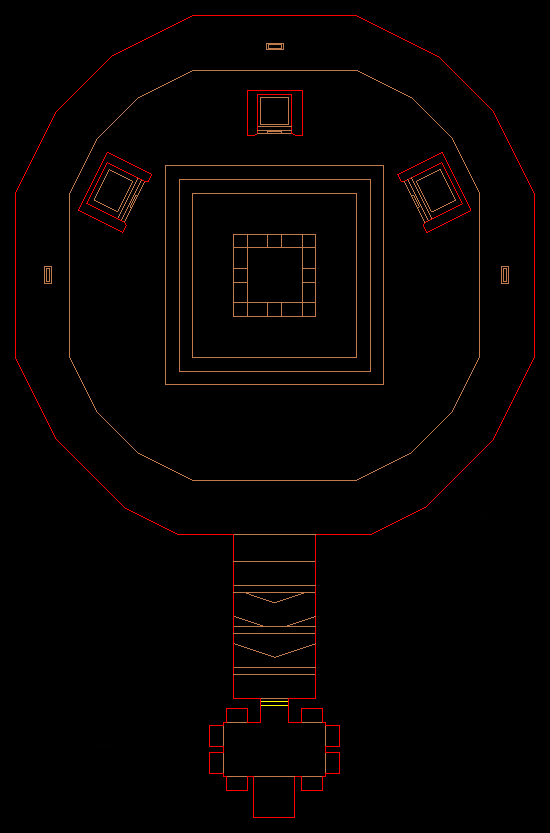 Doom 64 map image (click to rotate)