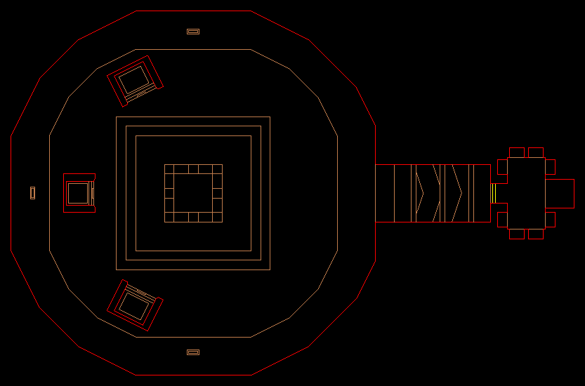 Doom 64 map image (click to rotate)