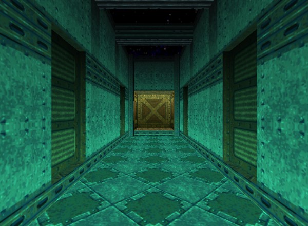 Doom 64 level image: First-person view (FPV)