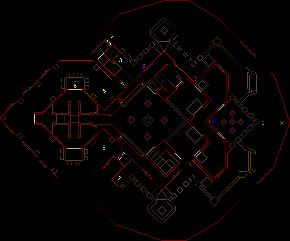 Doom 64 TC level 16: Eye of the Storm