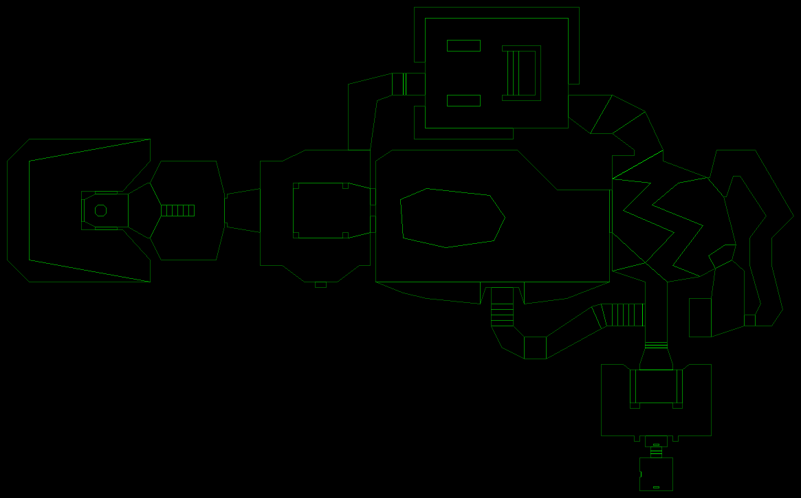 PlayStation Doom level 1, HANGAR: Keys