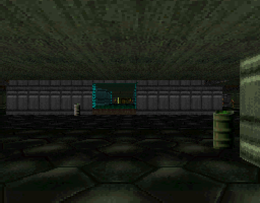 PlayStation Doom level 2, PLANT: Start screen