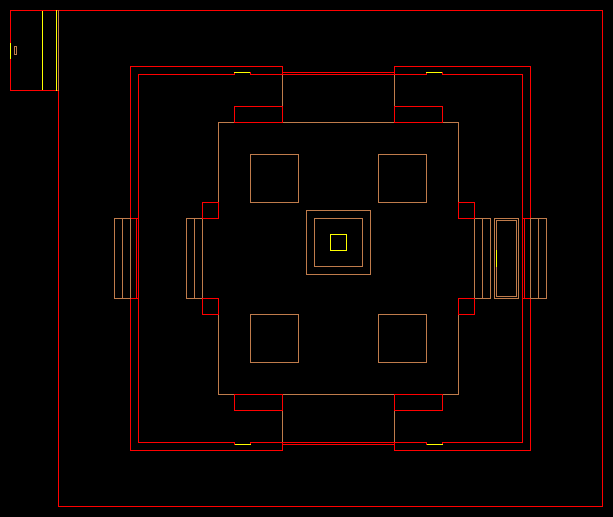 PlayStation Doom level 37, DEAD SIMPLE: Level map