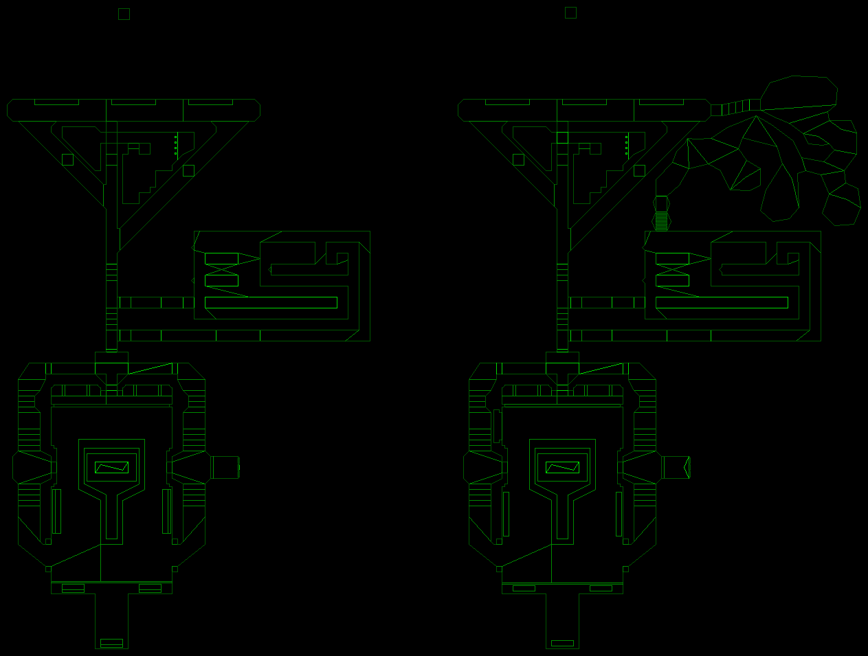 PlayStation Final Doom level 16, WORMHOLE: Keys