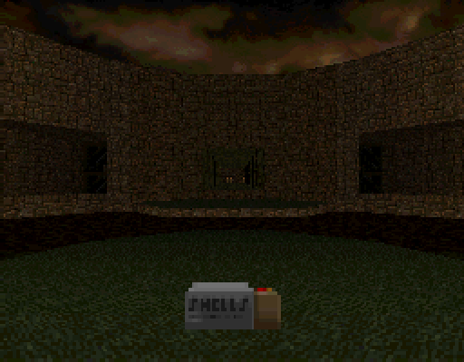 PlayStation Final Doom level 25, CONGO: Start screen